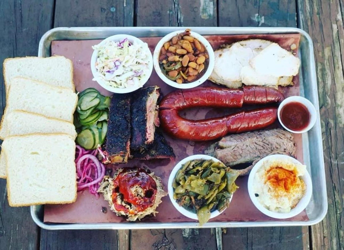 Family BBQ plate